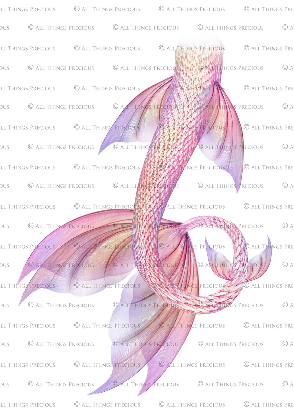 Png transparent Mermaid Tail fin overlays in colourful tints. By ATP Textures Ocean undersea digital backgrounds.