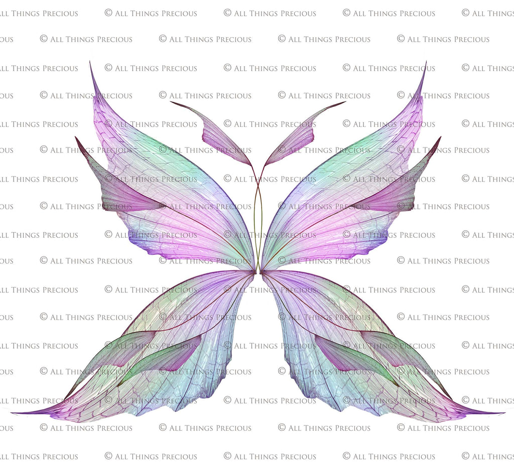 Fairy Wings Overlays For Photography, Photoshop, Digital art and Creatives. Transparent, high resolution wings for photographers. These are gorgeous PNG overlays for fantasy digital art and Child portraiture. colour, White fairy wings. Photo Overlays. Digital download. Graphic effects. ATP Textures