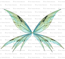Load image into Gallery viewer, 30 Png FAIRY WING Overlays - VARIETY PACK 5
