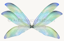 Load image into Gallery viewer, 20 Png  FAIRY WING Overlays Set 7
