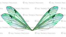 Load image into Gallery viewer, Digital Faery Wing Overlays! Fairy wings, Png overlays for photoshop. Photography editing. High resolution, 300dpi fairy wings. Overlays for photography. Digital stock and resources. Graphic design. Fairy Photos. Colourful Fairy wings. Faerie Wings.

