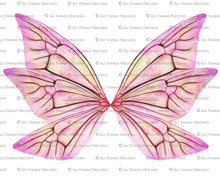 Load image into Gallery viewer, Digital Faery Wing Overlays. Png overlays for photoshop. Photography editing. High resolution, 300dpi fairy wings. Overlays for photography. Digital stock and resources. Graphic design. Fairy Photos. Colourful Fairy wings. Faerie Wings. ATP Textures. Overlays. Actions, Textures, Photo Resources, Photoshop. 
