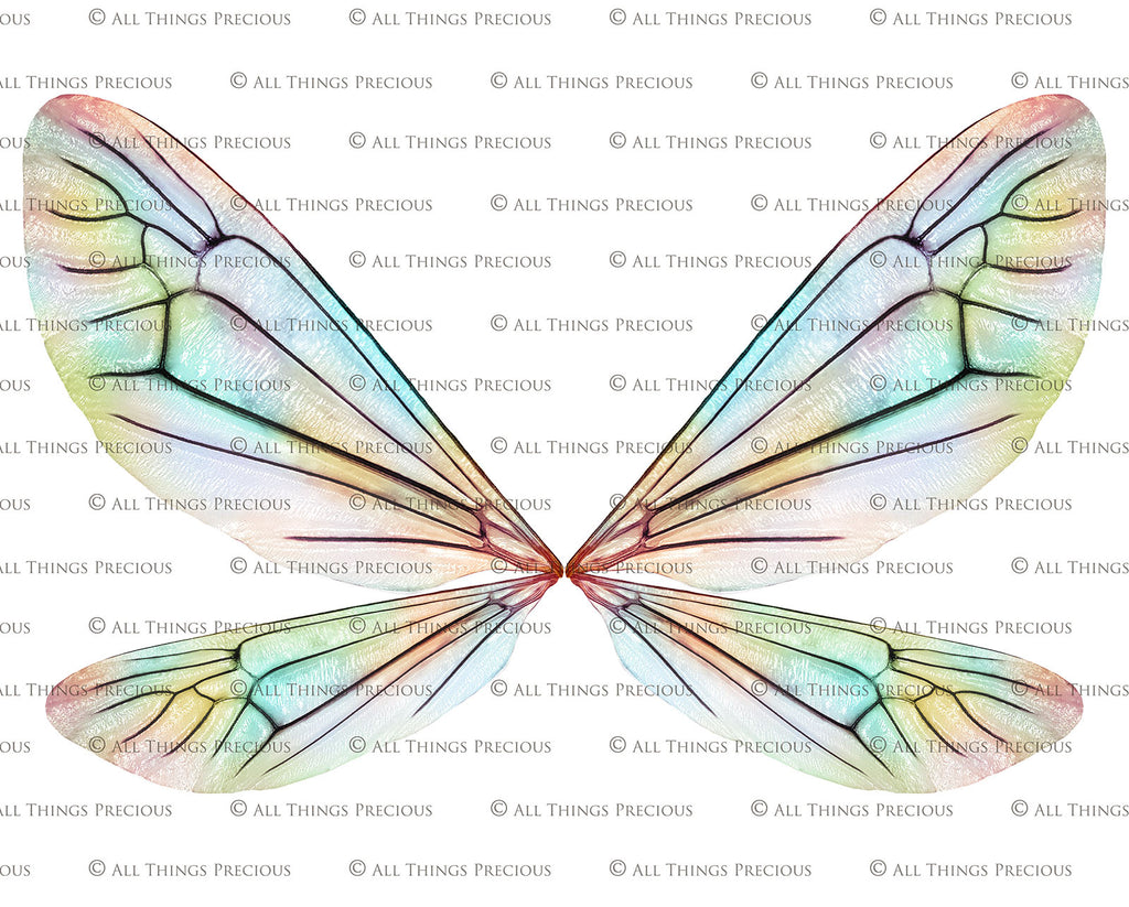 Digital Fairy Wings Overlays clipart. Png transparent see through files for photoshop. Butterfly Angel, Color, Print Photography editing. High resolution, 300dpi. Printable, Photography Graphic design assets, add on stock resources. Magical Scrapbooking design. Faery Photographer edit. Colorful Big Bundle. ATP Textures
