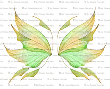 Load image into Gallery viewer, 20 Png FAIRY WING Overlays Set 25
