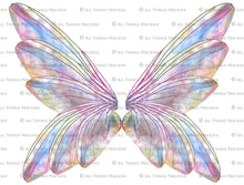 Load image into Gallery viewer, PRINTABLE FAIRY WINGS for Art Dolls - Set 6

