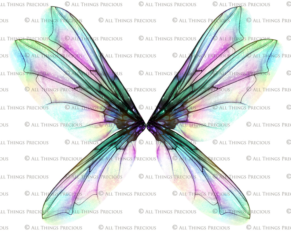 Digital Fairy Wings Overlays clipart. Png transparent see through files for photoshop. Butterfly Angel, Color, Print Photography editing. High resolution, 300dpi. Printable, Photography Graphic design assets, add on stock resources. Magical Scrapbooking design. Faery Photographer edit. Colorful Big Bundle. ATP Textures
