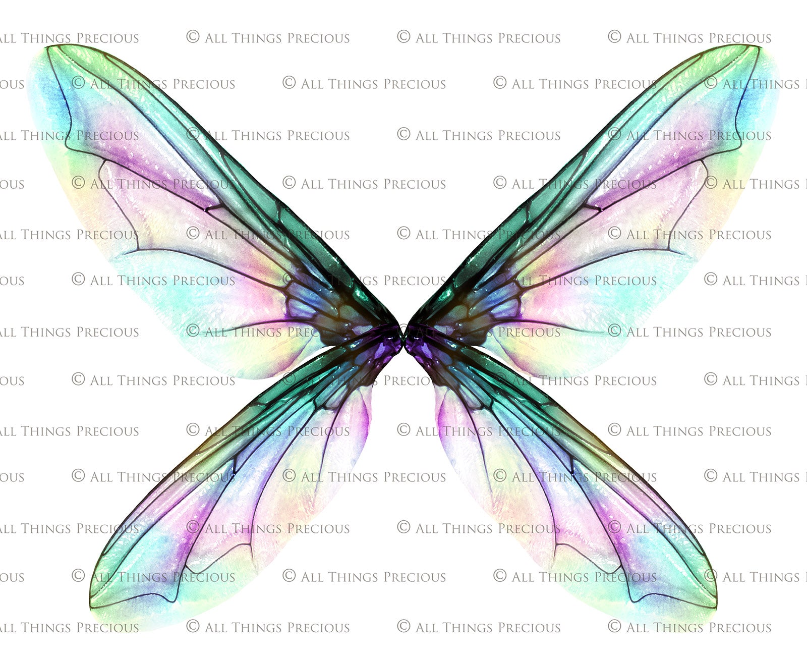 Digital Overlays for Photographers, Graphic design, scrapbooking and creatives.. Fairy Wings. High resolution, fine art digital assets for creating fantasy art.  Png overlay with transparent background. Magical Edit. Png Photo editing art assets.