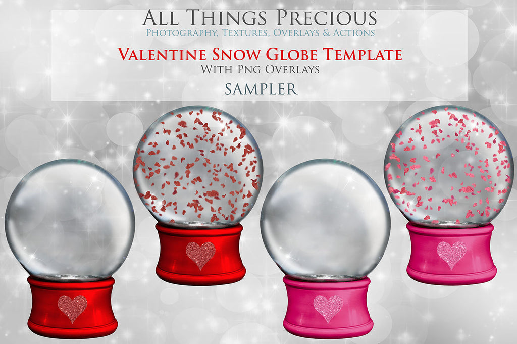 Digital Snow Globe Clipart and Background with snow Overlays and a PSD Template included in the set.The globe is transparent, perfect for you to add your own images and retain the snow globe effect. Photoshop Photography Background. Printable, Editable for Christmas with Santa Window or Glass Globe. ATP Textures VALENTINES