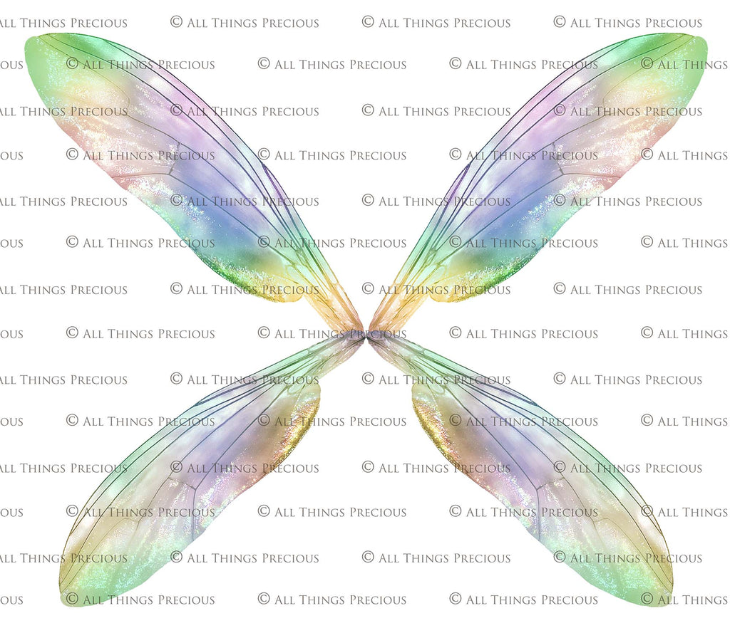 Fairy Wings Overlays For Photography, Photoshop, Digital art and Creatives. Transparent, high resolution wings for photographers. These are gorgeous PNG overlays for fantasy digital art and Child portraiture. colour, White fairy wings. Photo Overlays. Digital download. Graphic effects. ATP Textures