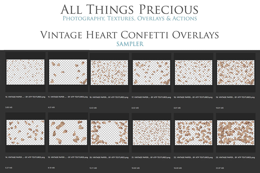 Png heart clipart, Png heart confetti, Overlays for photographers, Photoshop Overlay, digital edits, photoshop, High resolution, ATP textures.