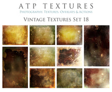Load image into Gallery viewer, 10 Fine Art VINTAGE TEXTURES Set 18
