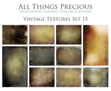 Load image into Gallery viewer, 10 Fine Art TEXTURES - VINTAGE Set 15
