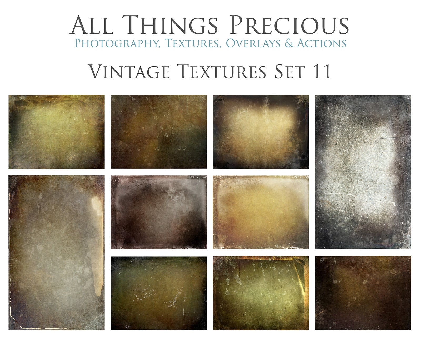 Vintage aged textures. Sweet Textures. Fine art texture for photographers, digital editing. Photo Overlays. Antique, Old World, Grunge, Light, Bundle. Textured printable Canvas, Colour, black and white, Bundle. High resolution, 300dpi Graphic Assets for photography, digital scrapbooking and design. By ATP Textures