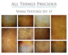 Load image into Gallery viewer, 10 Fine Art TEXTURES - WARM Set 15
