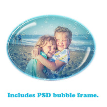 Load image into Gallery viewer, Water Bubble LETTERS &amp; NUMBERS - Clipart
