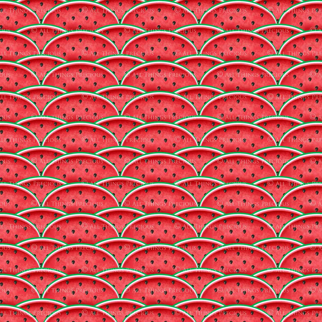 WATERMELON Digital Papers