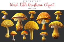Load image into Gallery viewer, WEIRD LITTLE MUSHROOMS Digital Overlays
