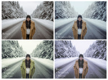 Load image into Gallery viewer, WINTERLY Mini Set Photoshop Actions
