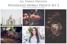 Load image into Gallery viewer, WOODLAND Set 2 Lightroom Presets - For Mobile and Desktop
