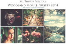 Load image into Gallery viewer, WOODLAND Set 4 Lightroom Presets - For Mobile
