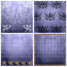 Load image into Gallery viewer, WYVERN - BLUE - Digital Papers

