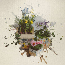 Load image into Gallery viewer, WATERCOLOUR CLIPPING MASKS With PHOTOSHOP BRUSHES Digital OVERLAYS

