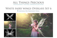 Load image into Gallery viewer, Digital Faery Wing Overlays! Fairy wings, Png overlays for photoshop. Photography editing. High resolution, 300dpi fairy wings. Overlays for photography. Digital stock and resources. Graphic design. Fairy Photos. Colourful Fairy wings. Faerie Wings.
