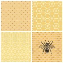 Load image into Gallery viewer, FRENCH BEE Digital Papers - YELLOW
