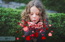Load image into Gallery viewer, Png heart clipart, Png heart confetti, Overlays for photographers, Photoshop Overlay, digital edits, photoshop, High resolution, ATP textures.
