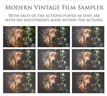 Load image into Gallery viewer, MODERN VINTAGE FILM Photoshop Actions
