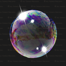 Load image into Gallery viewer, RAINBOW BUBBLE Digital Overlays
