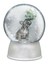 Load image into Gallery viewer, SNOW GLOBE Png Digital Overlays and PSD Template No.3
