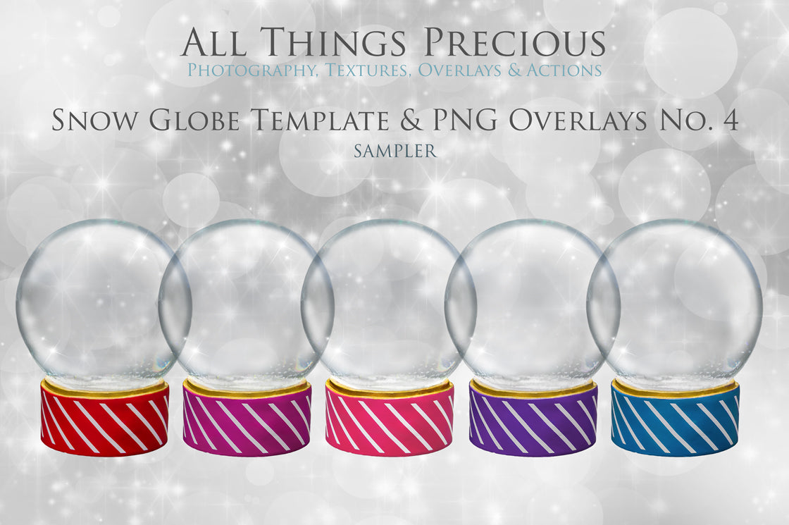 Digital Snow Globe Clipart with snow Overlays and a PSD Template included in the set.The globe is transparent, perfect to add your own images and retain the snow globe effect. Photoshop Photography Background. Printable, Editable for Christmas with Frozen Winter Theme. Glass graphic effects. ATP Textures